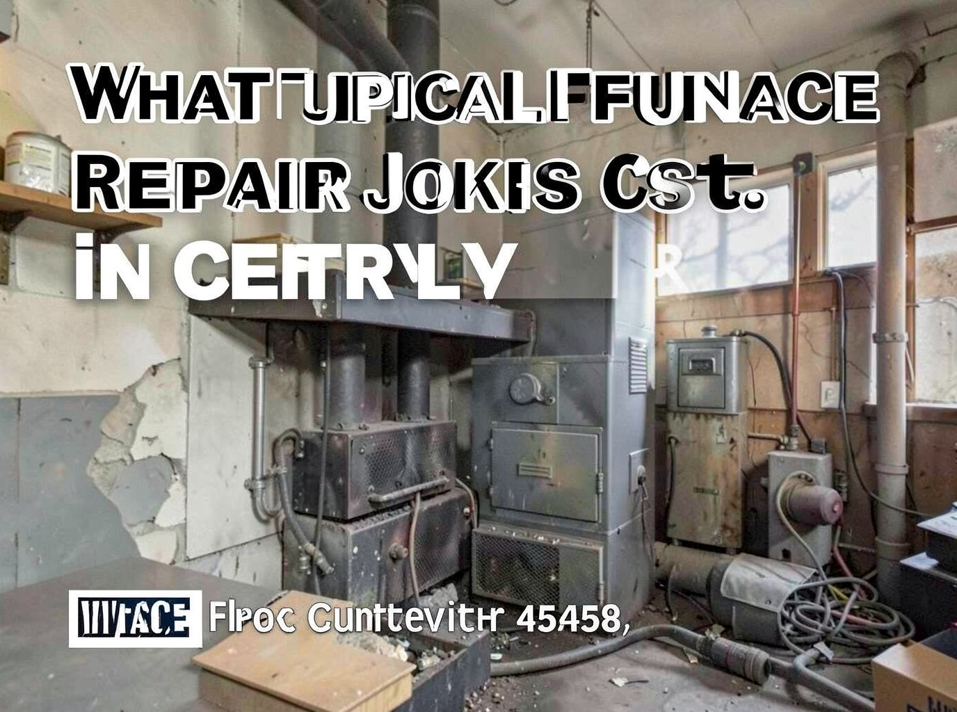 What Typical Furnace Repair Jobs Cost in Centerville