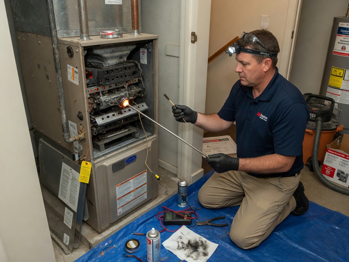 Furnace Flame Sensor Repair in Centerville 45458