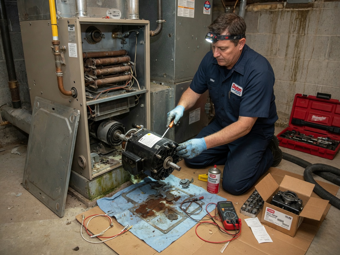Furnace Inducer Motor Repair in Centerville 45458